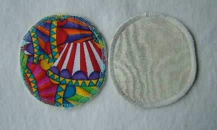 small round breast pads