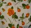 Gold Roses fleece