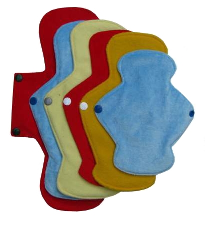 Noonee Wilga cloth pad "Half a Stash" Pack - two packs of these pads rounds out a wonderful complete stash for full time cloth pad use.
