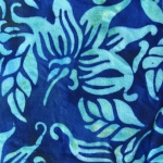batik blue